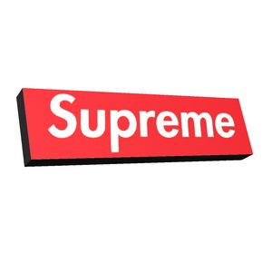 استیکر طرح suprerme