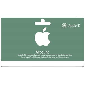 اپل آیدی بدون اعتبار اولیه مدل a11 بسته 1000 عددی