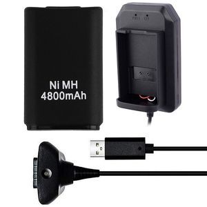 باتری و شارژر دسته بازی مدل xbox 360 rf 1310s ni mh 4800mah