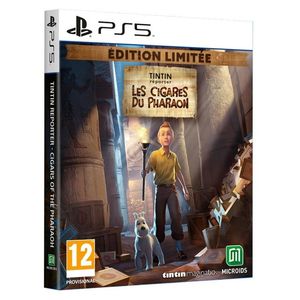 بازی  tintin reporter   cigars of the pharaoh limited edition نسخه استیل بوک مخصوص ps5