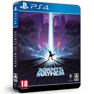 بازی agents of mayhem نسخه steelbook مخصوص ps4