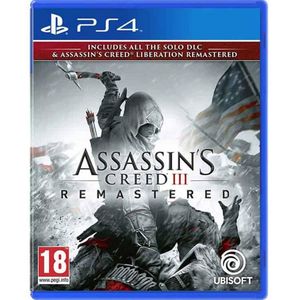 بازی assassins creed iii remastered نسخه استاندارد مخصوص ps4