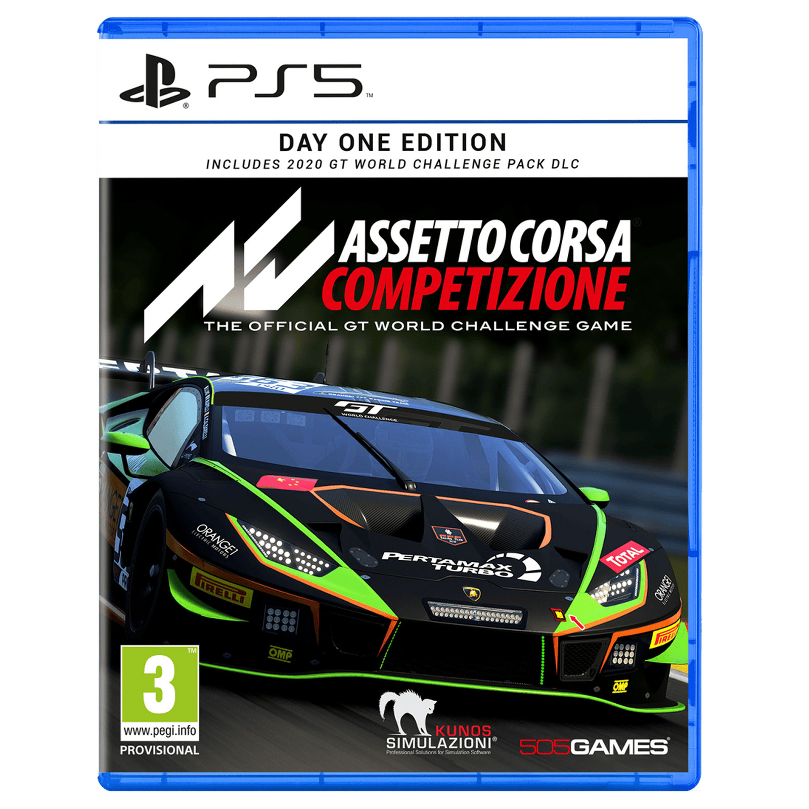 بازی assetto corsa competizione نسخه day one edition مخصوص ps5