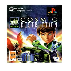 بازی ben 10 ultimate alien comic destruction مخصوصps2 نشر پرنیان