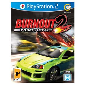 بازی burnout 2 :point of impact مخصوص ps2 نشر گردو