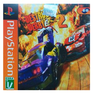 بازی destruction derby 2 مخصوص ps1