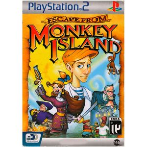 بازی escape from monkey island مخصوص ps2 نشر تصویر گستر پاسارگاد