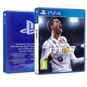 بازی fifa 18 به همراه کد icon edition مخصوص ps4