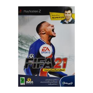 بازی fifa 21 با گزارش فارسی عادل فردوسی پور مخصوص ps2 نشر نوین پندار