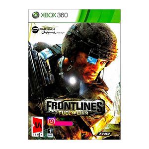 بازی frontlines fuel or war مخصوص xbox 360 نشر پرنیان