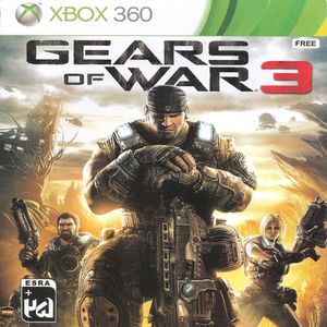 بازی gears of war 3 مخصوص xbox 360