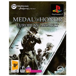 بازی medal of honor european assault مخصوص ps2