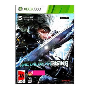 بازی metal gear rising revengeance مخصوصxbox360 نشر پرنیان