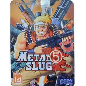 بازی metal slug 5 مخصوص ps2 نشر لوح زرین