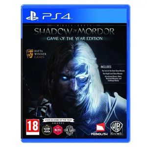 بازی middle earth shadow of mordor نسخه game of the year مخصوص ps4