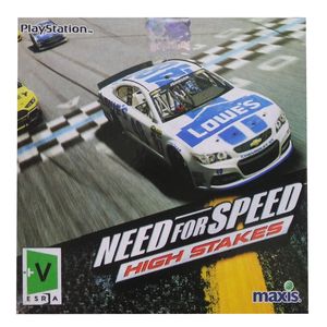 بازی need for speed high stakes مخصوص ps2 نشر لوح زرین