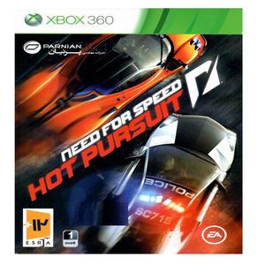 بازی need for speed hot pursuit مخصوص x box 360 نشر پرنیان