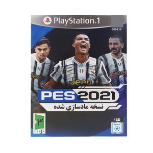 بازی pes 2021 مخصوص ps1 نسخه مادسازی شده