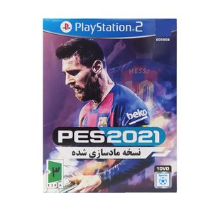 بازی pes 2021 مخصوص ps2 نسخه مادسازی شده