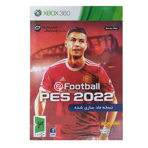 بازی pes 2022 مخصوص xbox 360 نشر پرنیان