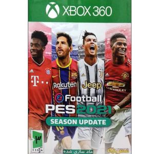 بازی pes 21 مخصوص xbox360 نشر عصر بازی