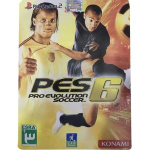 بازی pes6 pro evolution soccer مخصوص ps2