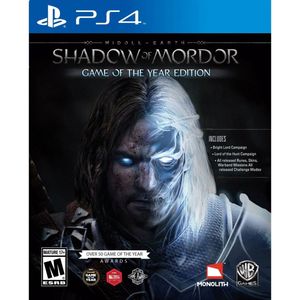 بازی shadow of mordor: game of the year edition مخصوص ps4