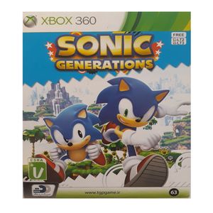 بازی sonic generations مخصوص xbox 360