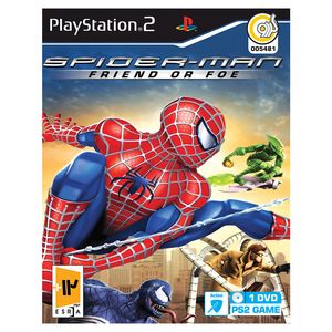 بازی spider man friend or foe مخصوص ps2 نشر گردو