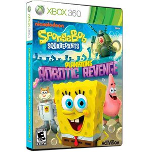بازی spongebob squarepants planktons robotic revenge مخصوص xbox 360