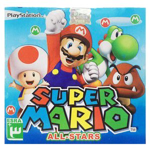 بازی super mario all stars مخصوص ps1