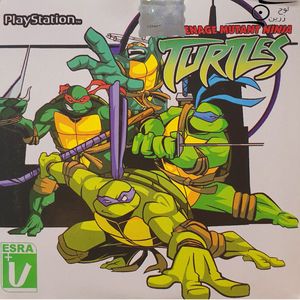 بازی teenage mutant ninja turtles مخصوص ps1