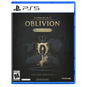 بازی the elder scrolls iv: oblivion remastered نسخه دیلاکس مخصوص ps5