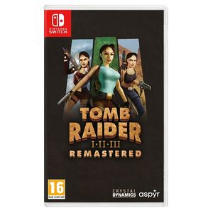 بازی tomb raider i ii iii remastered نسخه استاندارد مخصوص nintendo switch