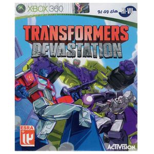 بازی transformers devastation مخصوص ایکس باکس 360
