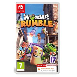 بازی worms rumble نسخه استاندارد مخصوص nintendo switch