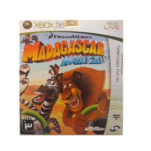 بازیmadagaskar kartz مخصوص xbox 360