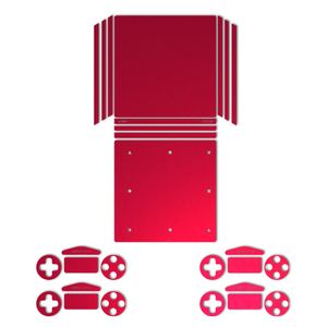 برچسب ماهوت مدل red color special مناسب برای کنسول بازی ps4 pro
