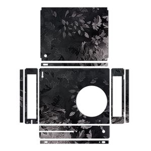برچسب ماهوت مدلblack wild flower texture مناسب برای کنسول بازی xbox one s