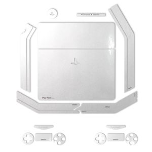 برچسب ماهوت مدلmetallic white مناسب برای کنسول بازی ps4 slim