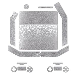 برچسب ماهوت مدلsilver silicon texture مناسب برای کنسول بازی ps4 slim