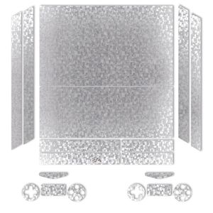 برچسب ماهوت مدلsilver silicon texture مناسب برای کنسول بازی ps4