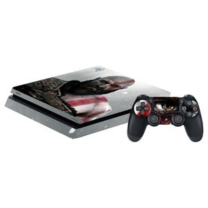 برچسب پلی استیشن 4 اسلیم طرح god of war