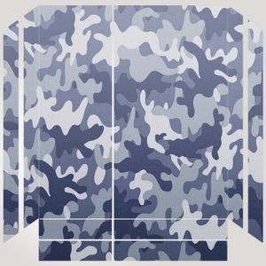 برچسب پلی استیشن ۴ مدل camouflage کد ps 211
