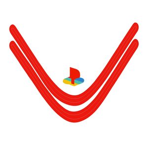 برچسب کنسول بازی ps5 مدل light bar کد 4 مجموعه 3 عددی