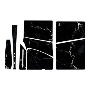 برچسب کنسول بازی پلی استیشن 5 اسلیم مدل marble02 مجموعه 5 عددی