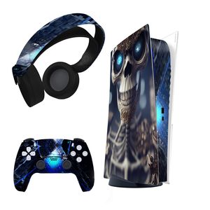 برچسب کنسول بازی پلی استیشن 5 مدل blue eye مات مناسب دستگاه دیجیتال