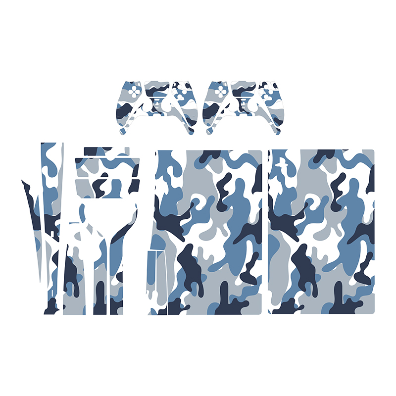 برچسب کنسول بازی پلی استیشن5 استاندارد توییجین وموییجین مدل camo 11