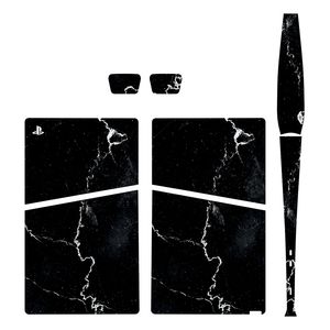 برچسب کنسول بازی پلی استیشن5 اسلیم دیجیتال توییجین وموییجین مدل marble02 مجموعه6 عددی