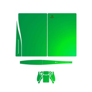 برچسب کنسول و دسته بازی ps5 ماهوت مدل matte green